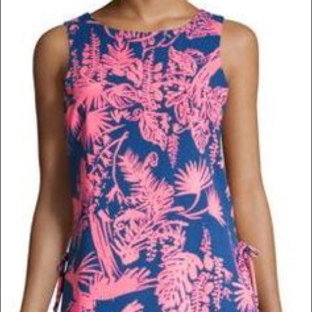 Lilly Pulitzer Donna Romper in Scarlet Macaw
